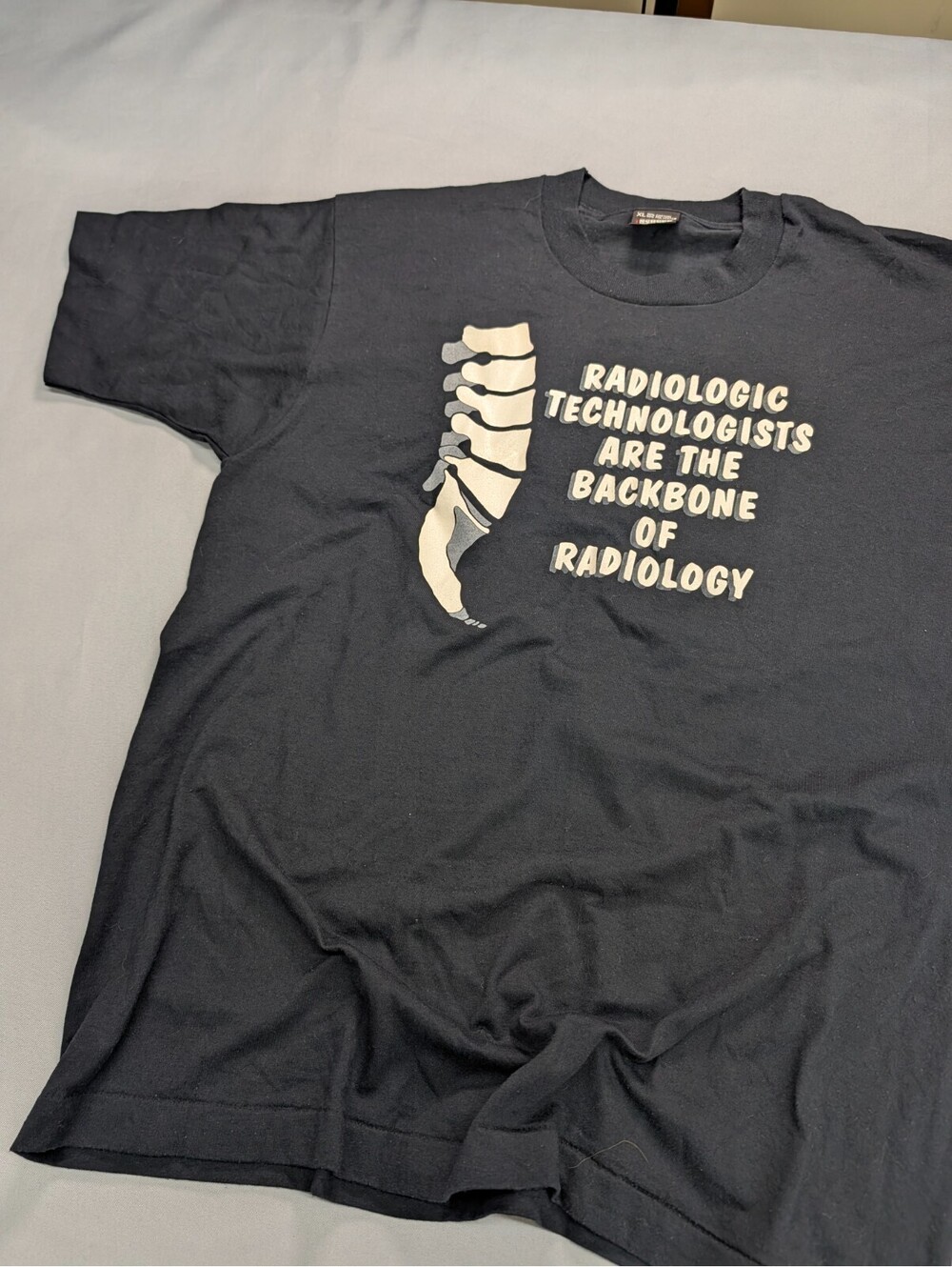 Vintage Medical Radiology Graphic T-Shirt Screen Stars XL